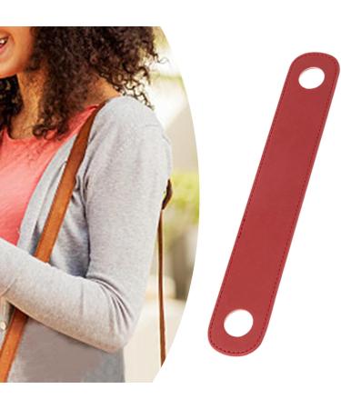 Deevoka Luxurious Leather Shoulder Strap Cushion for Stylish Handbags Red - Buy Online on GoSupps.com