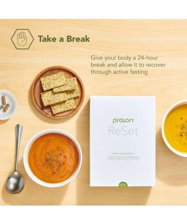 Prolon 3-Day Reset Fasting Kit | Fast with Food | Supports Healthy Aging & Weight Management | Low-Calorie Plant-Based Meals & Snacks | Developed to Not Break Your Fast (3-Day Kit) - Buy Online on GoSupps.com