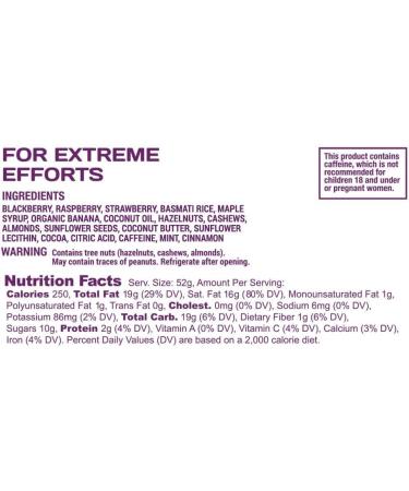 Spring Energy Speednut with Caffeine - Vegan Sports Nutrition - 20 Ct - 50 mg Caffeine - 235 kcal - International Shipping - Buy Online on GoSupps.com