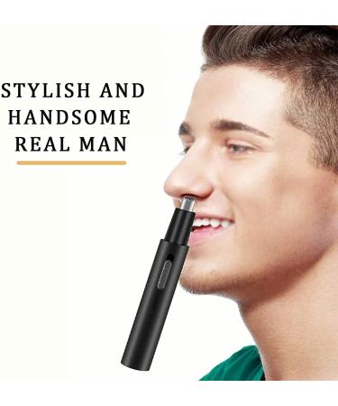 USB Rechargeable Nose Hair Trimmer & Eyebrow Remover | Electric Hair Trimmer with 360 Cutter for Travel & Commuting - Buy Online on GoSupps.com