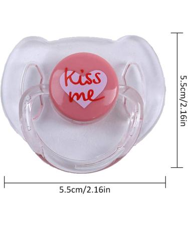 Skrskr Baby Schnuller Accessories | Realistic Reborn Baby Dummy Magnet Pacifier for Dolls - Ideal Reborn Doll Supplies - Buy Online on GoSupps.com