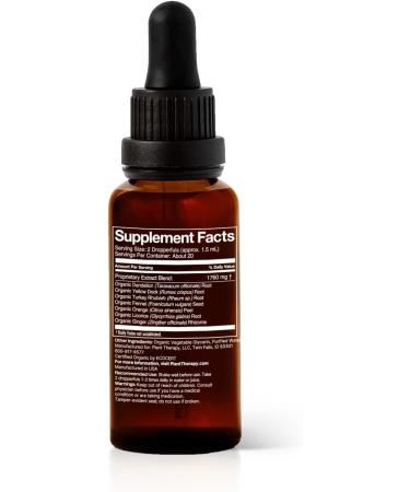 Plant Therapy Organic Poop Ease Tincture 30 mL (1 oz) Helps Relieve Occasional Constipation Eases Bloating & Stomach Cramps Organic Glycerin-Based Tincture Blend - Buy Online on GoSupps.com