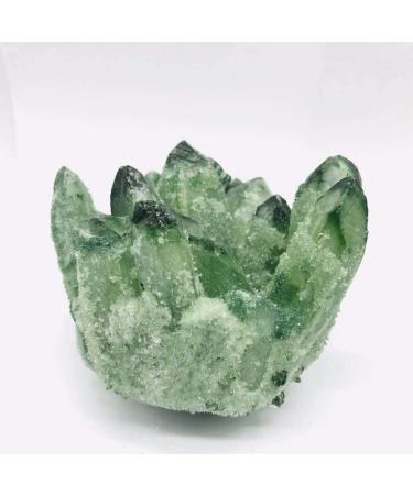 Natural Crystal Rough 1pc 400g-500g Magic Green Phantom Quartz Cluster Natural Crystal Cluster geode Specimen for Sale - Buy Online on GoSupps.com