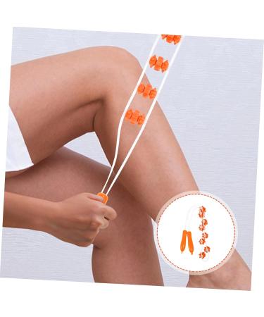 Lurrose 4-Piece Spherical Backing Strips - Multi-Tools Self-Massage Device for Muscle Recovery | Rolling Lymph Massage Gel & Magnetic Pearls - 115x5.6cm | Buy Now! - Buy Online on GoSupps.com