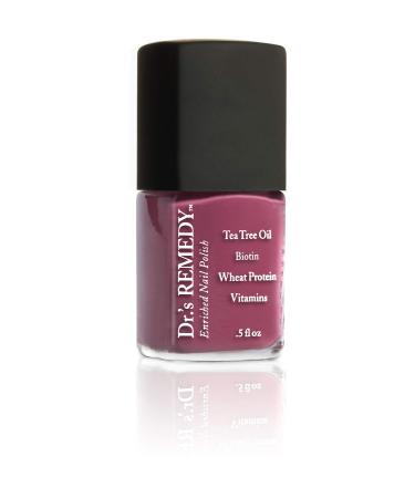 Dr.'s Remedy Enriched Nail Polish  Brave Berry  0.5 Fluid Ounce