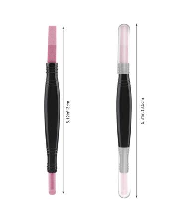 Vetpw 5-Piece Pumice Stone Nail File Set | Double Head Nail Art Polishing Pen & Cuticle Trimmer for Perfect Manicure & Pedicure - Buy Online on GoSupps.com