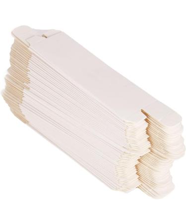 COSIDEA 50 pcs White Kraft Paper Box 22x22x137 for Lip Gloss & Mascara - Eco-Friendly Packaging Solution - Buy Online on GoSupps.com