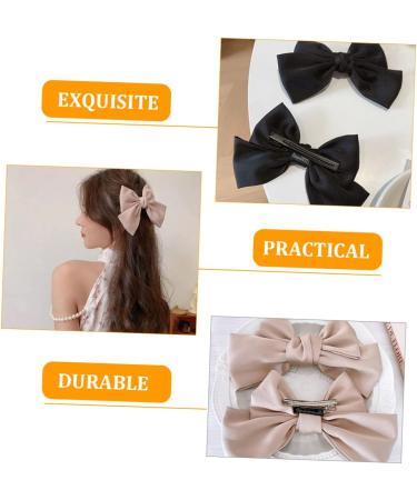 minkissy 6 Pairs Bow Hairpin Baby Girls Bows Toddler Hair Clips Big Bows Hair Clips Bow Hair Clip Toddler Bows Hair Bows Bowknot Hair Bow Pins Girls Barrette Wedding Fabric Woman Headgear - Buy Online on GoSupps.com