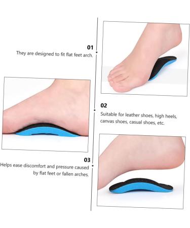 GLEAVI 6 Pairs Palm Sole Pad Arch Cushions - Ultimate Arch Support Inserts for Plantar Fasciitis Relief | Comfortable Shoe Insoles for Men - Buy Online on GoSupps.com
