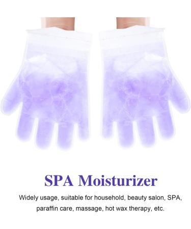 FOMIYES 2 Pairs Lavender Hand Wax Set Beauty Hand Wax Cover Paraffin Wax Dry Skin Socks Wax Hand Cover Gloves Spa Wax Cover Gel Socks The Mitten Mittens Care Pe Bag Nursing Supplies Purple - Buy Online on GoSupps.com