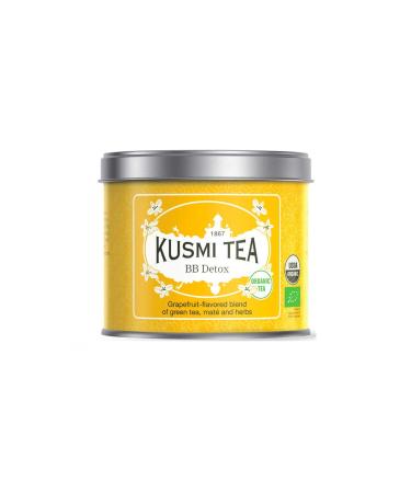 ANTICO CAFFE' NOVECENTO Kusmi Tea | BB Detox | Green Tea Flavored with Grapefruit Yerba Mate Fennel and Dandelion - Loose Leaf 100g