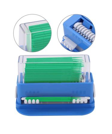 Buy Dental Micro Applicators | Multipurpose Flexible Tip Brushes - 3 Colors with Dispenser Box for Personal Care - Buy Online on GoSupps.com
