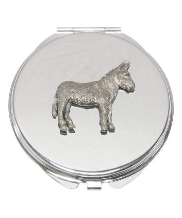 Donkey Compact Mirror Handbag Gift With Free Engraving 108