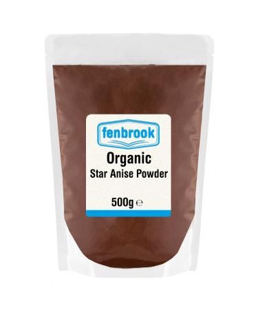 Organic Star Anise Powder 500g | Certified Organic by Fenbrook Organic