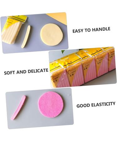 Housoutil 2 Wet Puff Makeup Cleansing Sponge Sponges Makeup Loose Powder Puffs Sponges for Cleaning Face Puffs Cleaning Sponge Blending Sponge Makeup Removal Pads Face Wash Pva Foundation - Buy Online on GoSupps.com