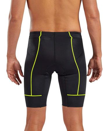 Zoot Men's Core 9-Inch Triathlon Shorts Safety Yellow, Large - Buy Online on GoSupps.com