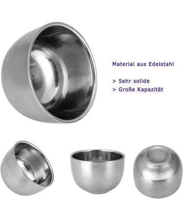 Faletony Men's Stainless Steel Shaving Set - 3-in-1 Gift Set with Bowl Brush Razor & Soap | Premium Grooming Essentials - Buy Online on GoSupps.com