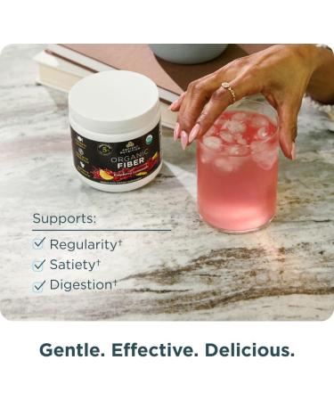 Ancient Nutrition Organic Fiber Powder, Raspberry Lemonade, Soluble Fiber from Acacia & Konjac Root, Supports Digestive Health, Reduces Bloating, 6.5 oz Raspberry Lemonade 6.7 Ounce (Pack of 1) - Buy Online on GoSupps.com