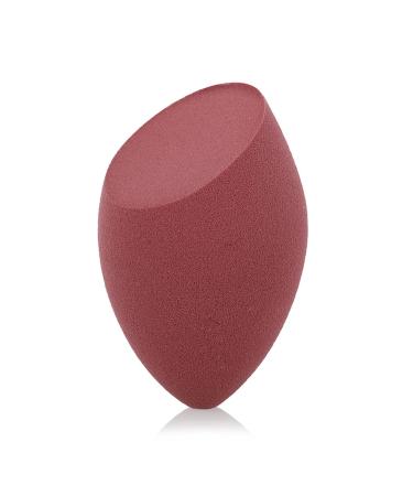 Makeup Sponge 1Pc Cosmetic Puff Powder Puff Smooth Women's Makeup Foundation Sponge Beauty To Make Up Tools & Accessories Water-drop Shape Makeup Sponge Holder(Miter-cut Red Wine)