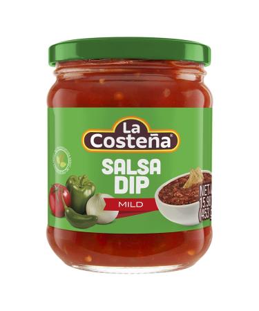 La Costena Salsa Dip Mild 453g / Mexican Mild Salsa Sauce Tomato and Jalapeno Peppers Red Salsa Dip