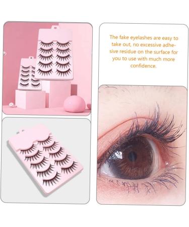 Beaupretty 40 Pairs Fake Eyelashes Fake Lashes Adhesives False Eyelashes Natural Eyelashes Lash Extension Natural False Lashes for Women Soft Light Eye Lashes Short False Fiber Set Fluffy - Buy Online on GoSupps.com