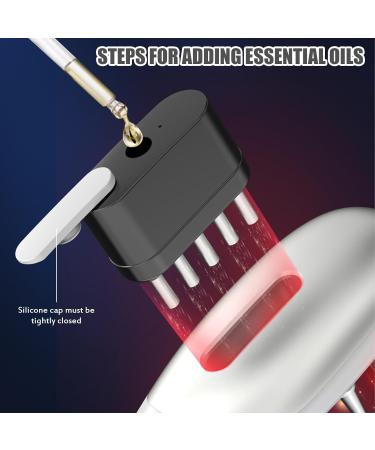 Shop 3-in-1 Electrical Scalp Massage Brush & Hair Oil Applicator Red Light Therapy for Hair Growth | Perfect for Women & Men - Buy Online on GoSupps.com