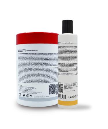 I Belli Capelli Kit Ravenna Btox Mask Repair 1kg/35.02 oz+ Anti-Residue Shampoo 300ml/10.1 fl.oz - Buy Online on GoSupps.com