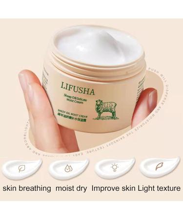 Lanolin Moisturizer Cream - Daily Repair Face & Body Lotion for Dry Skin (140g) | International Shipping Available - Buy Online on GoSupps.com