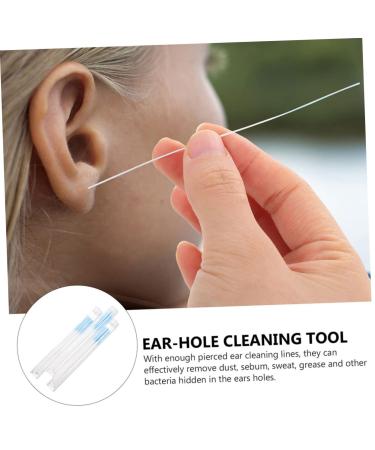 GLEAVI Ear Piercing Cleaning Kit - Professional Ear Hole Cleaner with 8 Boxes of Floss Picks - Colorful Ear Cleaning Tool for Home Use - Buy Online on GoSupps.com