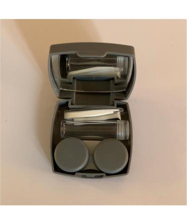 4 Pack Portable Contact Lens Cases - Travel Eye Contacts Kit with Tweezers & Solution Bottle - Assorted Colors for Daily Use - Buy Online on GoSupps.com
