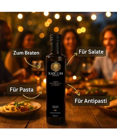 FINEDINE24 FOODS CRETE Greek organic olive oil cold pressed extra natural mildfruitydelicious 100 Koroneiki Olive Premium 4x 500ml - Buy Online on GoSupps.com