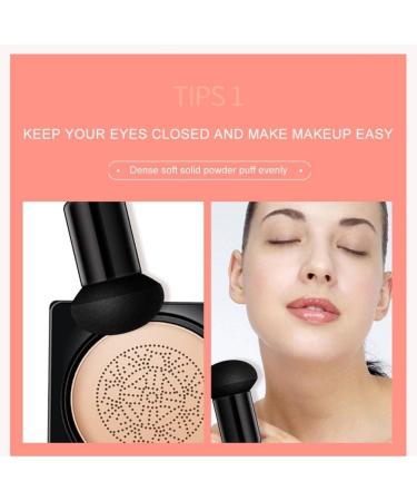 Chrees Cr me CC Coussin de T te de Champignon Maquillage L ger et Respirant Hydratant Contr lant L'huile avec Houppette lastique pour Couvrir les Pores les Imperfections les (Couleur assortie Couleur assortie #67 - Buy Online on GoSupps.com