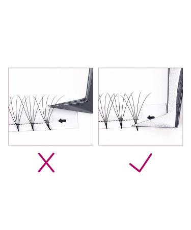 5D D Curl Premade Fan Eyelash Extensions Mixed Tray - 8-14mm, Pro Point Volume Lash Supplies - Buy Online on GoSupps.com