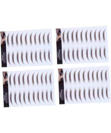 Beavorty 12 Pcs Eyebrow Stickers Brow Stickers Eyebrow 6d Transfer Stickers Eyebrow Trimming - Buy Online on GoSupps.com