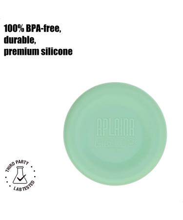 APLAINR Silicone Open Training Cup for Baby & Toddler | Set of 2 | 4+ Months (Sage Green/Cream) - Buy Online on GoSupps.com