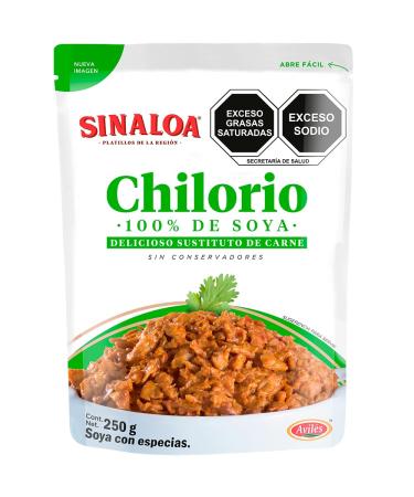 Chilorio Sinaloa Soya Vegan Friendly 250g (2 pieces)