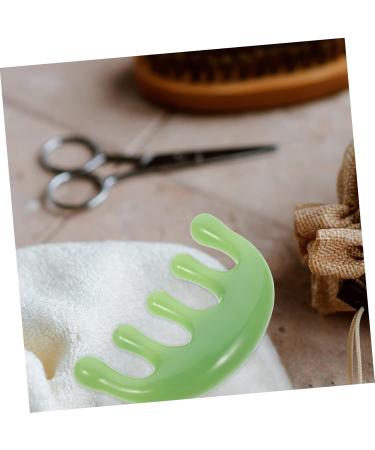 Buy Hapinary Wooden Massaging Hair Comb - Pocket Acupuncture Ridge Travel Hair Pick with Wide Teeth for Healthy Hair - Buy Online on GoSupps.com
