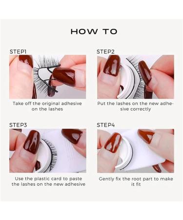 Keones Eyelashes Keones Reusable Self Adhesive Eyelashes Vintara Reusable Eyelashes Miss Actually Eye Lash Glueless Eyelashes Reusable Waterproof (L09 Natural) - Buy Online on GoSupps.com