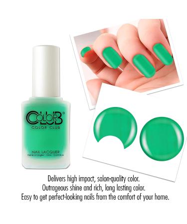 Color Club Matte-Ified Metallics Collection: Don't Be So Dra-Matte-ic Green Nail Lacquer - Buy Online on GoSupps.com