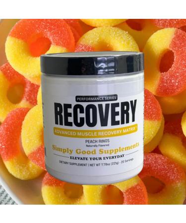 Simply Good Supplements Recovery Post-Workout Powder Muscle Recovery & Protein Synthesis Support Clean Formula with BCAAs 20 Servings - Buy Online on GoSupps.com
