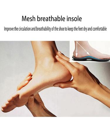 KXSM Diabetic Shoes - Wide, Lightweight & Adjustable Walking Sneakers for Elderly - Beige, Size 47 - Buy Online on GoSupps.com