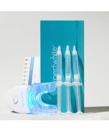 Expertwhite Pro-Grade Teeth Whitening Kit with 32 XLED Accelerator Lights 35% Carbamide Peroxide Teeth Whitener (12 Treatments). Erases Stains from Coffee Smoking Wines Soda & Food - Fast!