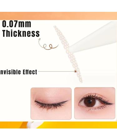 240PCS Satvee Eyelid Tapes - Waterproof Double Eyelid Tapes Generalizy Eyelid Tape Finaugurate Glue-Free Invisible Double Eyelid Sticker (M Olive Type) 1 count (Pack of 240) - Buy Online on GoSupps.com