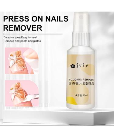 Shakven Strong Solid Nail Glue | Press On Nail Set - Kits Press On Nail Kit UV Nail Glue Solid Gel for Nails Multi-Function for Nail Salon - Buy Online on GoSupps.com