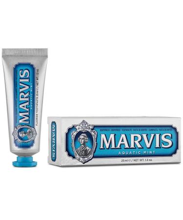 Marvis Aquatic Mint Toothpaste 1.3 1.3 oz 1.3 Ounce (Pack of 1) - Buy Online on GoSupps.com
