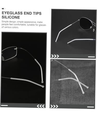 12 Pairs Eyeglass Strap Holders - Soft Rubber Spectacle Leg Covers & Retainers for Secure Fit - International Shipping Available - Buy Online on GoSupps.com