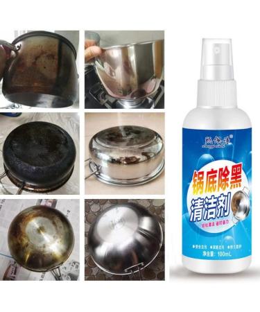 100ml Rust Cleaner Stainless Steel Spray Derusting Spray Kitchen Pot Wok Pan Clearing Portable Agent Stove Strong Rust Remover (2PCS) - Buy Online on GoSupps.com
