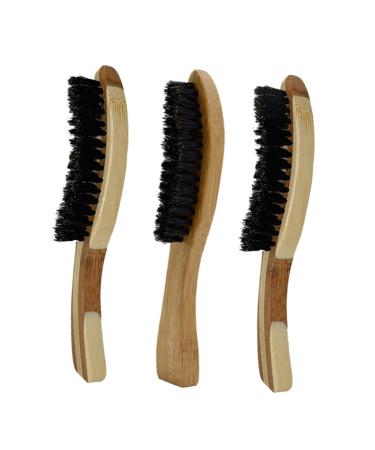 Magiclulu 3st beard brush travel toothbrush Taschenkamm Bart care products wild boar bristles Bartkamm for men male beard care tool tools for beard care for men