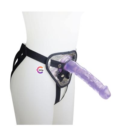WXZDQ RLStc with VNTS for women 23 cm pund enormous RLStC soft made of silicone women portable A-N- and men VNTS enormous for women violet
