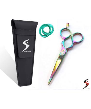 KATX Titanium Hair Scissors Hairdressing Scissors Barber Salon Scissors 5.5" (14cm)